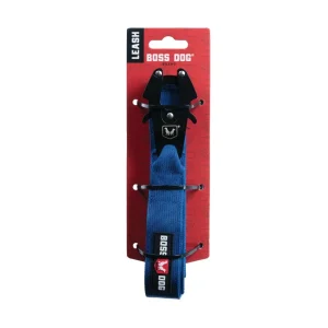 Boss Dog Tactical Dog Leash Blue, 4 ft
