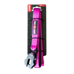 Boss Dog Tactical Dog Leash Hot Pink, 6 ft