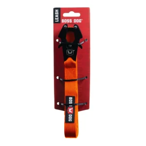 Boss Dog Tactical Dog Leash Hunter Orange, 6 ft
