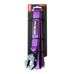Boss Dog Tactical Dog Leash Purple, 6 ft