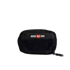Boss Dog Tactical Molle Dog Harness Bag Black Small