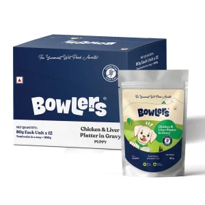Bowlers Chicken and Liver Recipe in Gravy Puppy Dog Wet Food