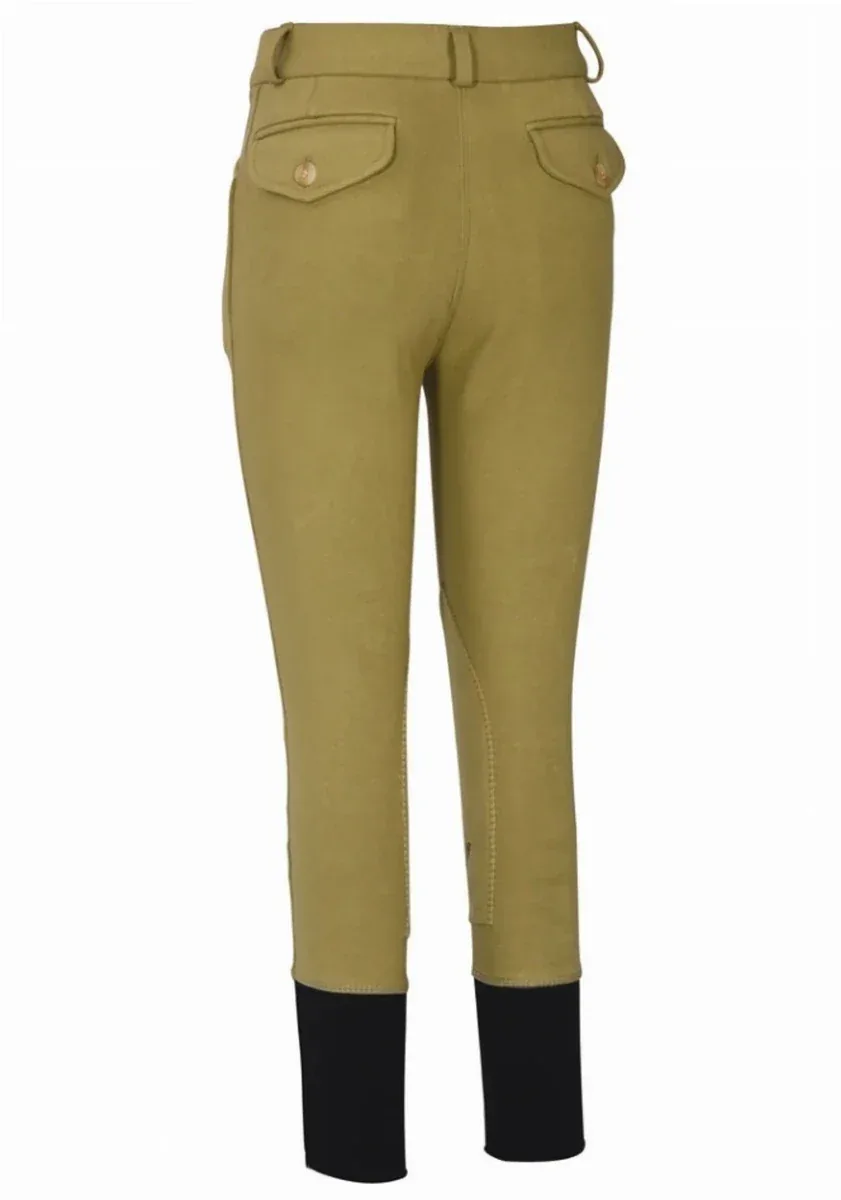 Boys Riding Breeches - Youth Knee Patch Equestrian Pants with UltraGripp Technology - Image 2