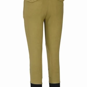 Boys Riding Breeches - Youth Knee Patch Equestrian Pants with UltraGripp Technology