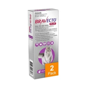 Bravecto Plus for Large Cats 13.8