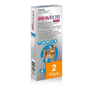 Bravecto Plus for Medium Cats 6.2