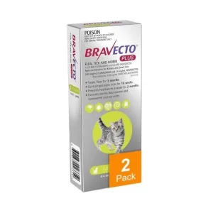 Bravecto Plus for Small Cats 2.6