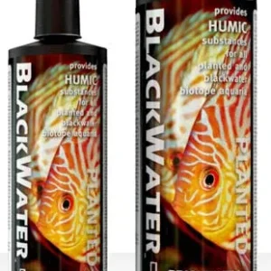 Brightwell Aquatics Black Water Conditioner for Fresh Water Aquaria, 2 Liters / 67.6 oz.