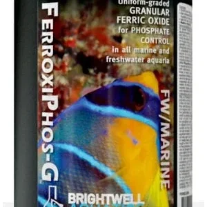 Brightwell Aquatics FerroxiPhos-G, GFO Granular Ferric Oxide Media, 1.32 lbs. (600 gr.)