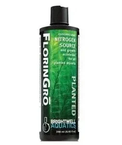 Brightwell Aquatics Florin-Gro Nitrogen Fertilizer for Planted Fresh Water Aquaria, 2 liter / 67.6 oz.