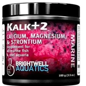 Brightwell Aquatics Kalk+ 2 - Advanced Kalkwasser Supplement w/Calcium, Strontium, & Magnesium, 450 gr./ 15.2 oz.