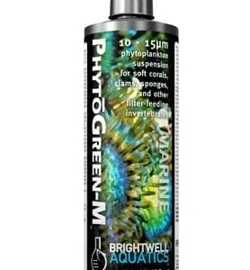 Brightwell Aquatics PhytoGreen-M - Green Phytoplankton (medium) 10-15 micron, 500 ml. / 17 oz.