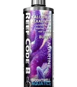 Brightwell Aquatics Reef Code B - Balanced Calcium & Alkalinity System, Part B (Alkalinity), 500 ml. / 17 oz.