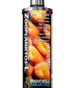 Brightwell Aquatics Zooplanktos-L - Zooplankton (large) 500-2,000 micron, 20 liter / 5.3 gal.