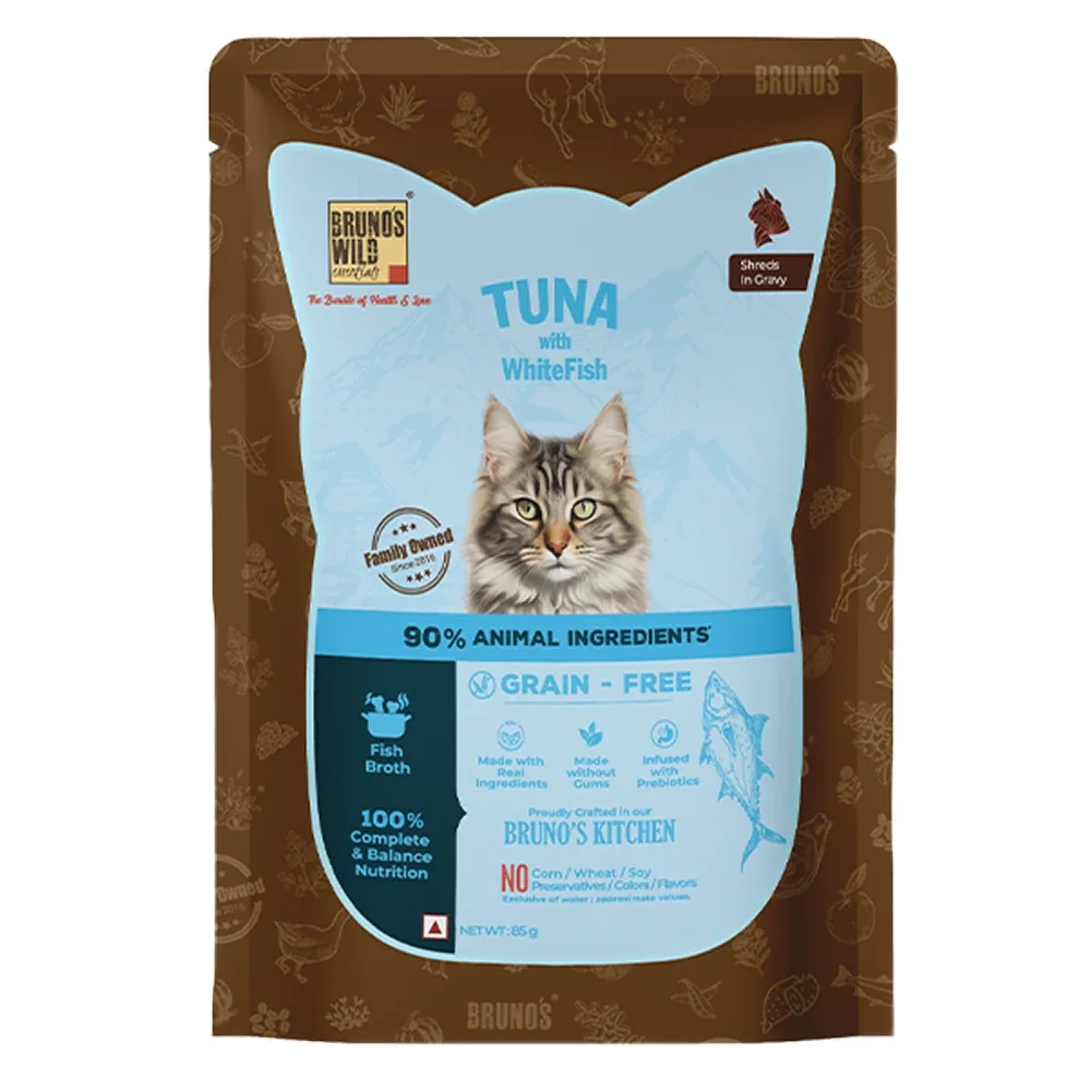 Bruno's Wild Essentials Tuna with Whitefish Cat Wet Food
