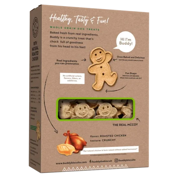 Buddy Biscuits Crunchy Chicken Dog Treats - Image 2