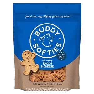 Buddy Softies Bacon and Cheese Dog Treats