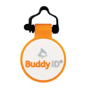 BuddyID® BuddyBadge® Silicone Collar Tag