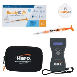 BuddyID Complete Protection System + Temp, 50ct with FREE Scanner