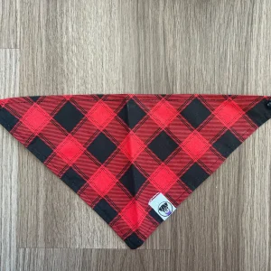 Buffalo Plaid Diagonal Bandana