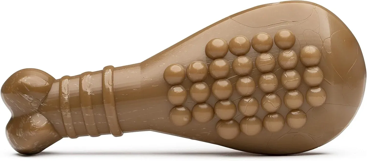 BullyMake Toss N' Treat Turkey Leg Dog Chew Toy - Image 2