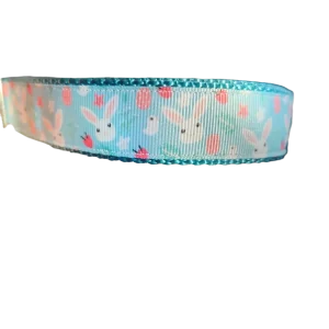 Bunnies & Chicks Nylon Dog Collar