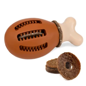 Busy Buddy Chompin' Chicken Treat Holding Dog Toy Medium/Large