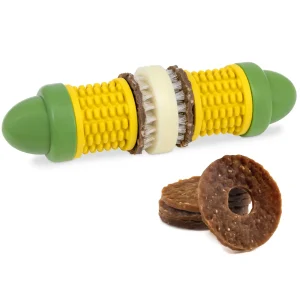 Busy Buddy Cravin’ Corncob Treat Holding Dog Toy Small/Large
