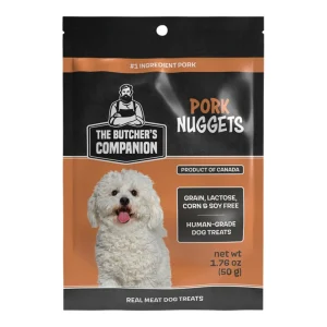 Butcher's Companion Dog Pork Nuggets 1.76 oz
