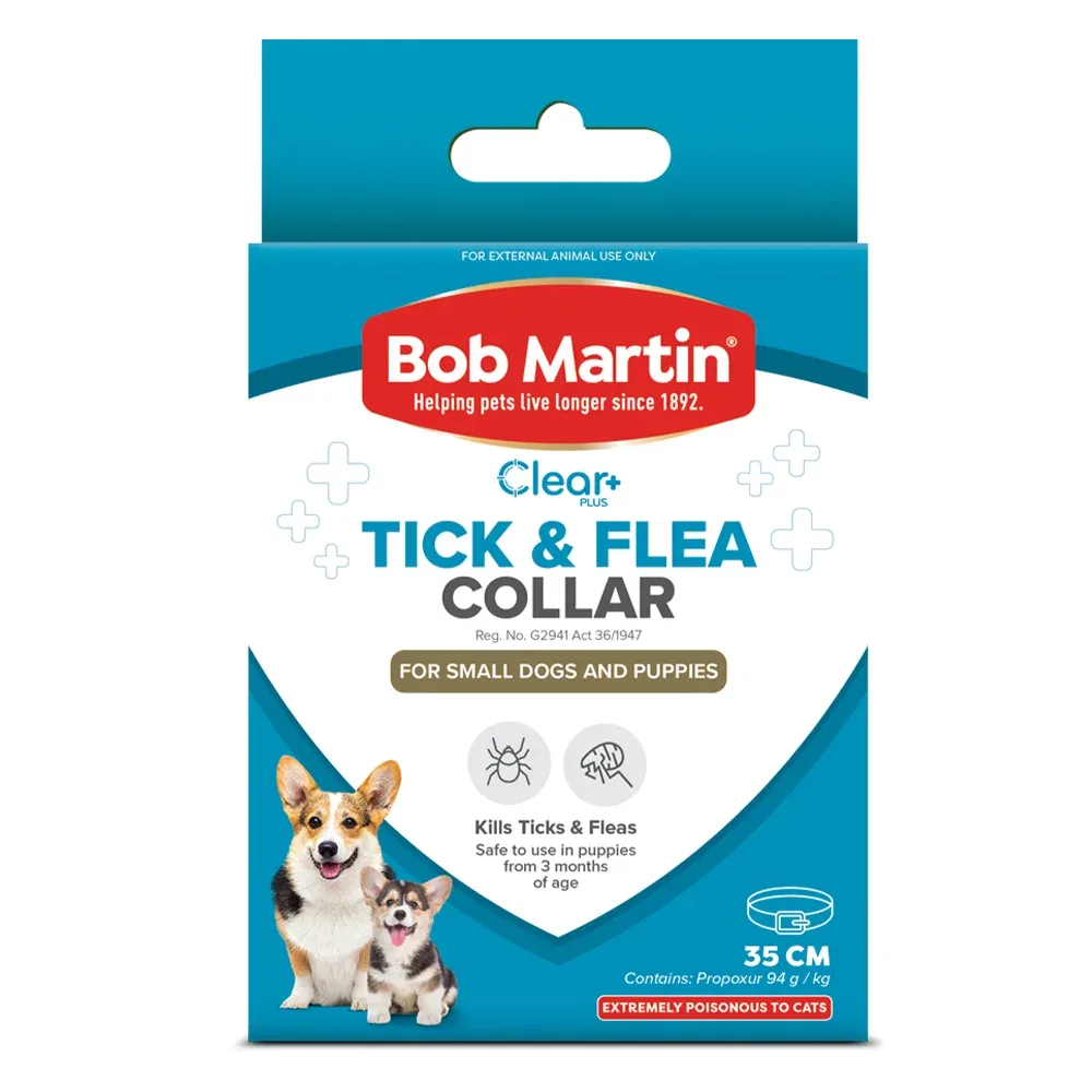 Buy Bob Martin Clear Tick & Flea Collar for Dog Supplies at lowest Price - Image 2