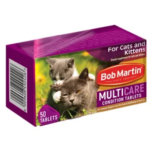 Buy Bob Martin Multicare Condition Tablets for Cats & Kittens at Lowest Price