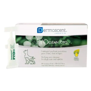 Buy Dermoscent PYOclean Oto for Dogs & Cats 10x5ml at Lowest Price