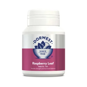 Buy Dorwest Raspberry Leaf Tablets for Dogs and Cats at Lowest Price