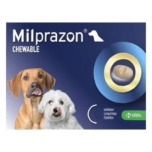 Buy Milprazon Worming Chewable for Dog Supplies at lowest Price