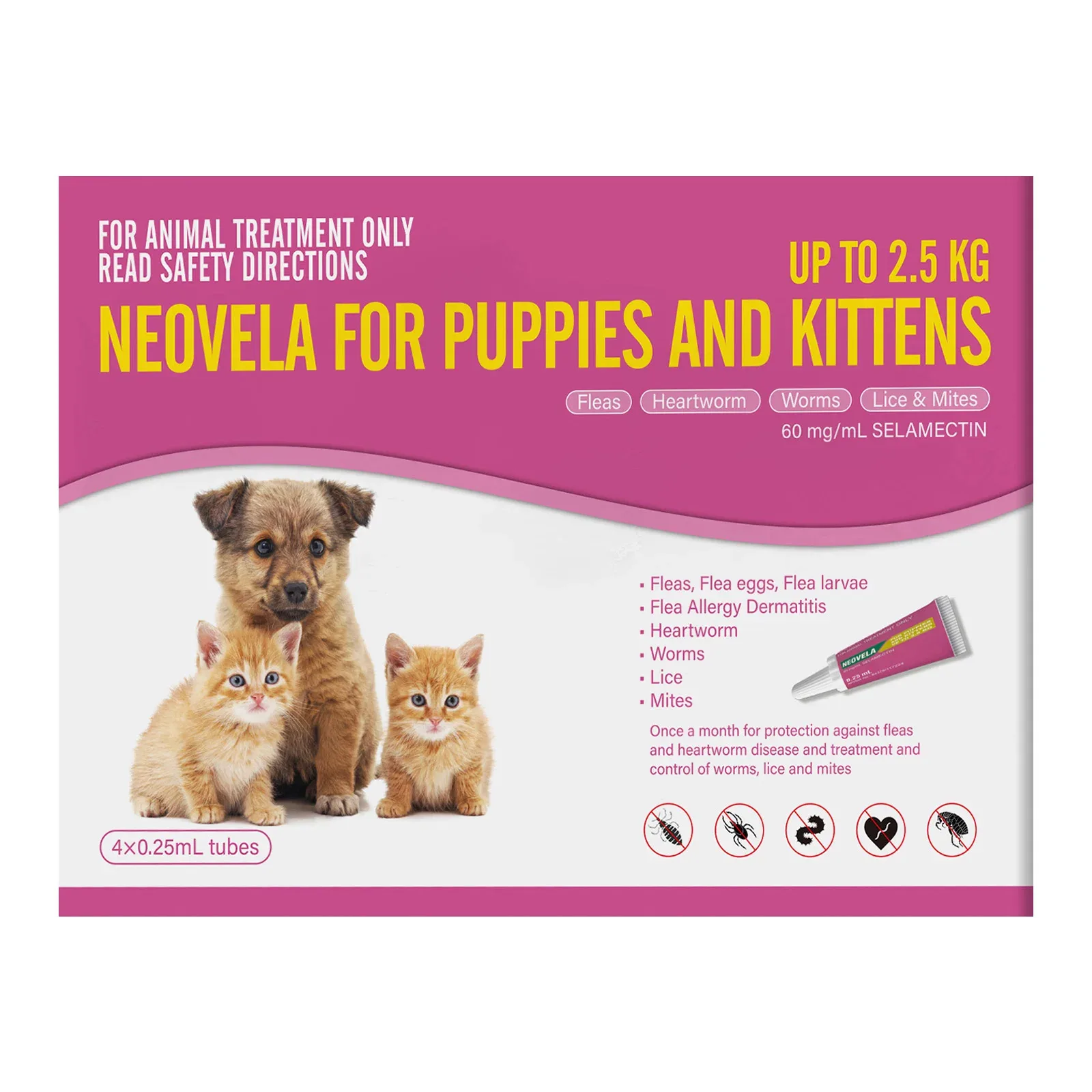 Buy Neovela (Selamectin) Spot-On for Cat Supplies at lowest Price - Image 2