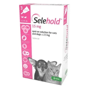 Buy Selehold (Selamectin) for Dog Supplies at lowest Price
