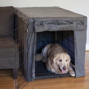Cabana Dog Crate Cover| 15 Colors & Fabrics