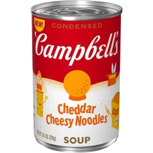 Campbell's Cheddar Cheesy Noodles Soup 10.5 oz.
