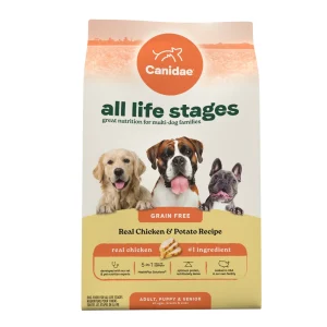 CANIDAE All Life Stages Dry Dog Food, Real Chicken & Wholesome Grains 4 lb