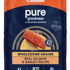 CANIDAE PURE Farm To Bowl with Wholesome Grains Dry Dog Food Salmon Barley, 22 lb