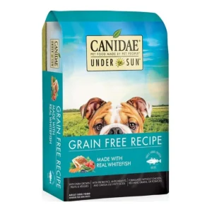 CANIDAE Under The Sun GrainFree Dry Dog Food Whitefish, 23.5 lb