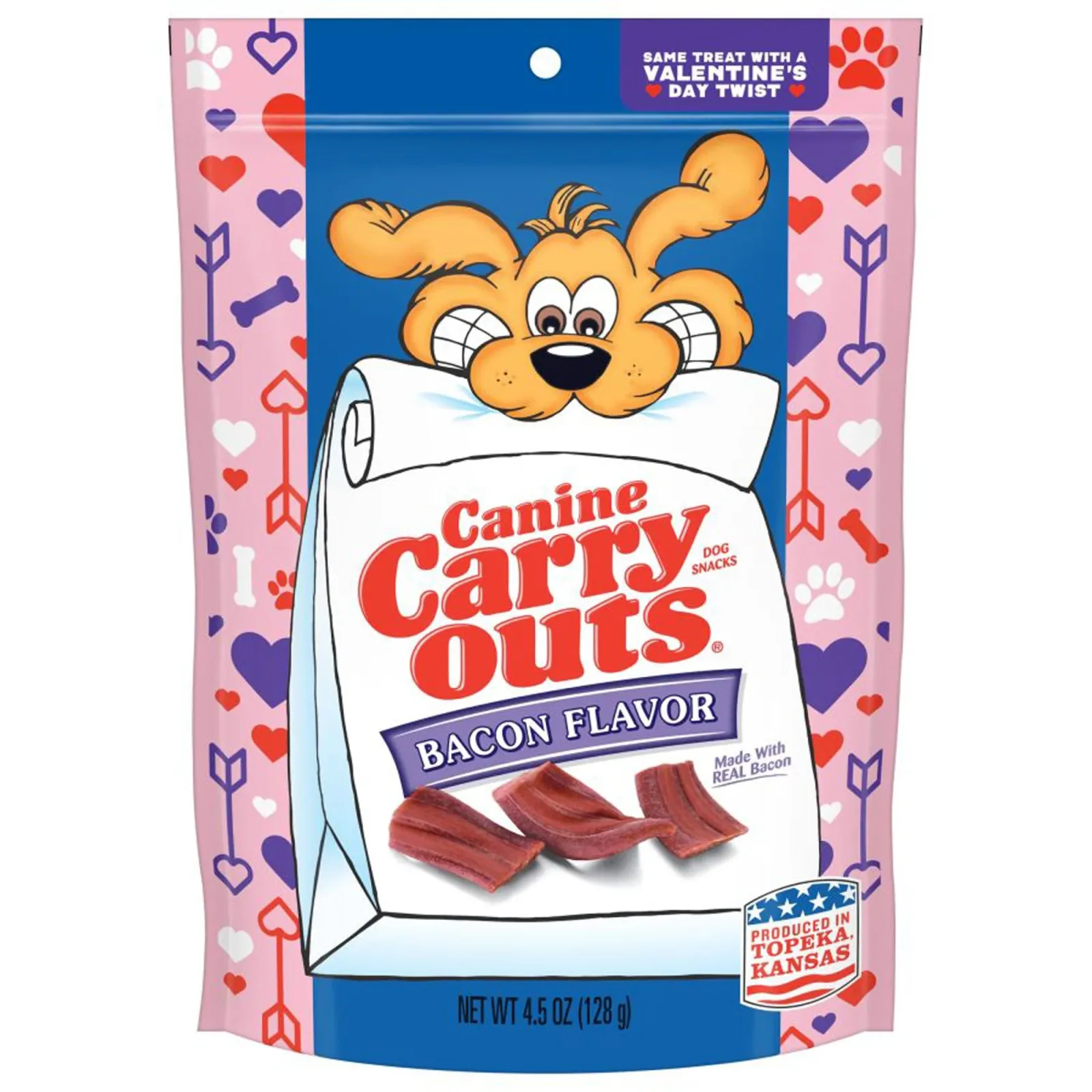 Canine Carry Outs Bacon Flavor Dog Treats, 4.5 oz