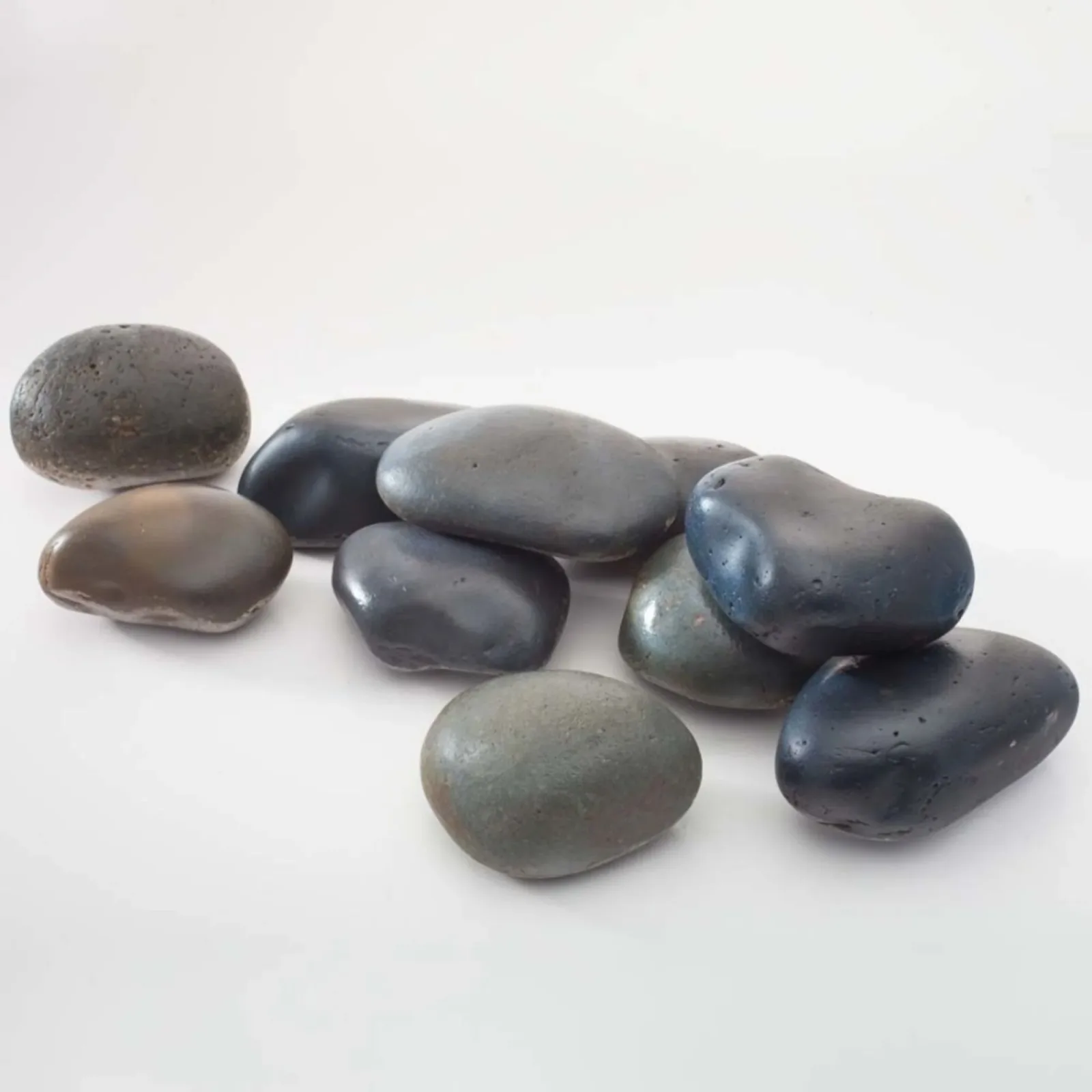 CaribSea Exotica River Rock, Black, 25 lb