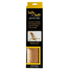 CaribSea Safe-n-Soft Reptile Mat Brown - 20 gal