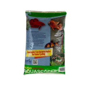 CaribSea Super Natural Aquascapes Aquarium Gravel Midnight River, 4 ct, 10 lb