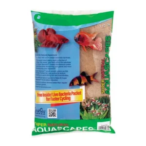 CaribSea Super Natural Aquascapes Sand Carolina Creek, 4 ct, 10 lb