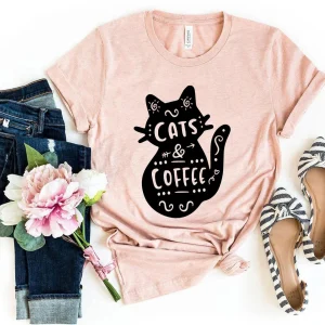 Cat And Coffee T