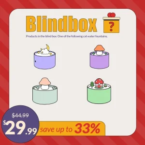 Cat Water Fountain Blind Box