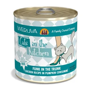 Cats in the Kitchen Funk in the Trunk Chicken Recipe in Pumpkin Consomme Wet Cat Food, 10 oz, 12 ct