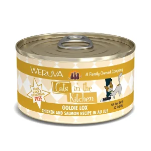 Cats in The Kitchen Goldie Lox Chicken and Salmon Recipe, 3.2 oz 24 ct